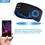 【睡眠専用設計/目隠し機能付き】ヘッドバンドイヤホン Bluetooth ワイヤレス 耳が痛くならない ASMR・瞑想向け