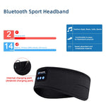 【睡眠専用設計/目隠し機能付き】ヘッドバンドイヤホン Bluetooth ワイヤレス 耳が痛くならない ASMR・瞑想向け