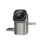 【Qi2対応/最大15W/3in1同時充電】マグネットワイヤレス充電スタンド iPhone・Apple Watch・AirPods 角度調整可