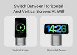 【Qi2対応/最大15W/3in1同時充電】マグネットワイヤレス充電スタンド iPhone・Apple Watch・AirPods 角度調整可