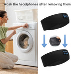 【睡眠専用設計/目隠し機能付き】ヘッドバンドイヤホン Bluetooth ワイヤレス 耳が痛くならない ASMR・瞑想向け