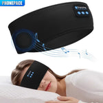 【睡眠専用設計/目隠し機能付き】ヘッドバンドイヤホン Bluetooth ワイヤレス 耳が痛くならない ASMR・瞑想向け